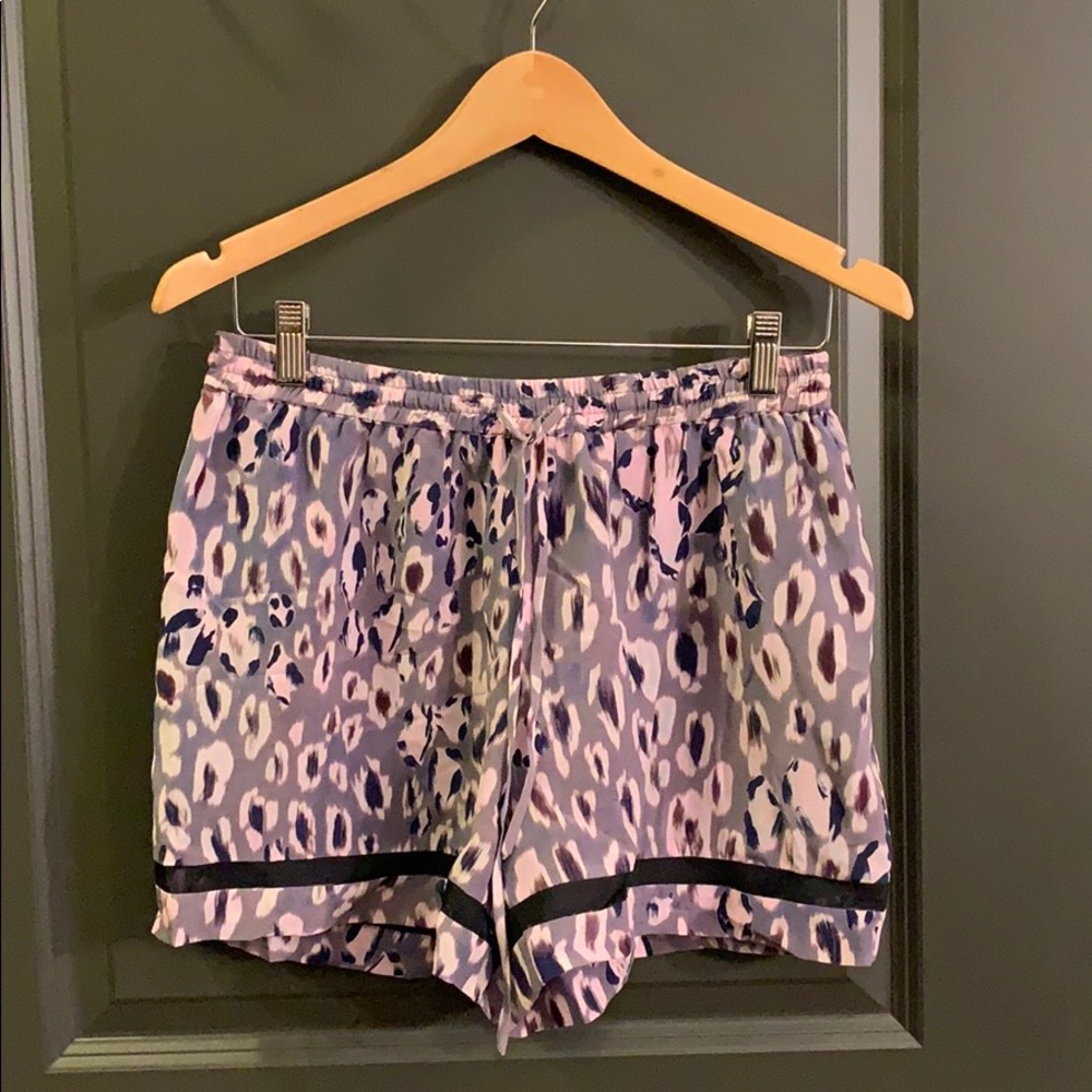 Rebecca Taylor Silk Tie Shorts - Size 6